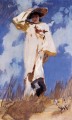 A Gust of Wind John Singer Sargent watercolor